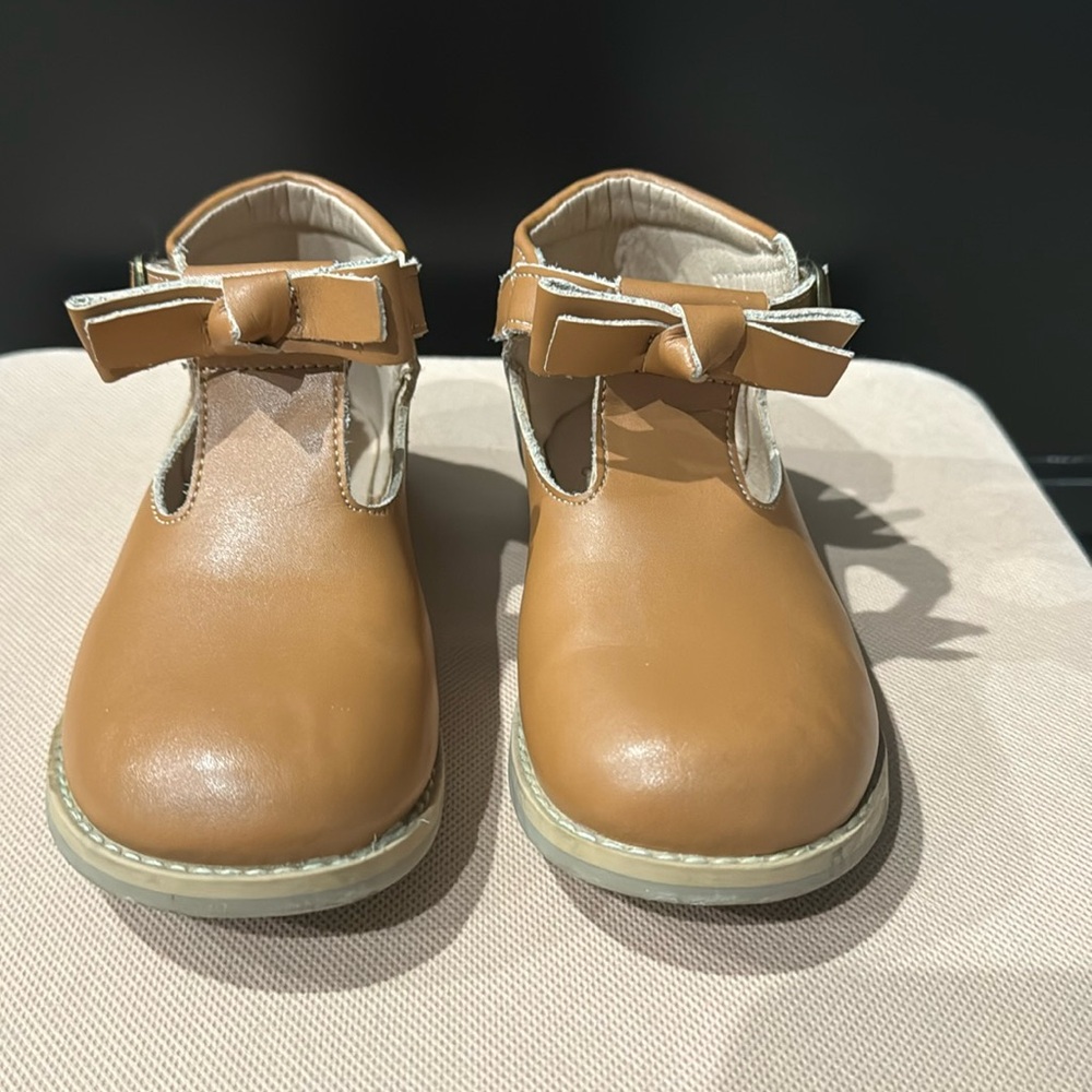 Sweet Honey leather boots size 11T worn twice.